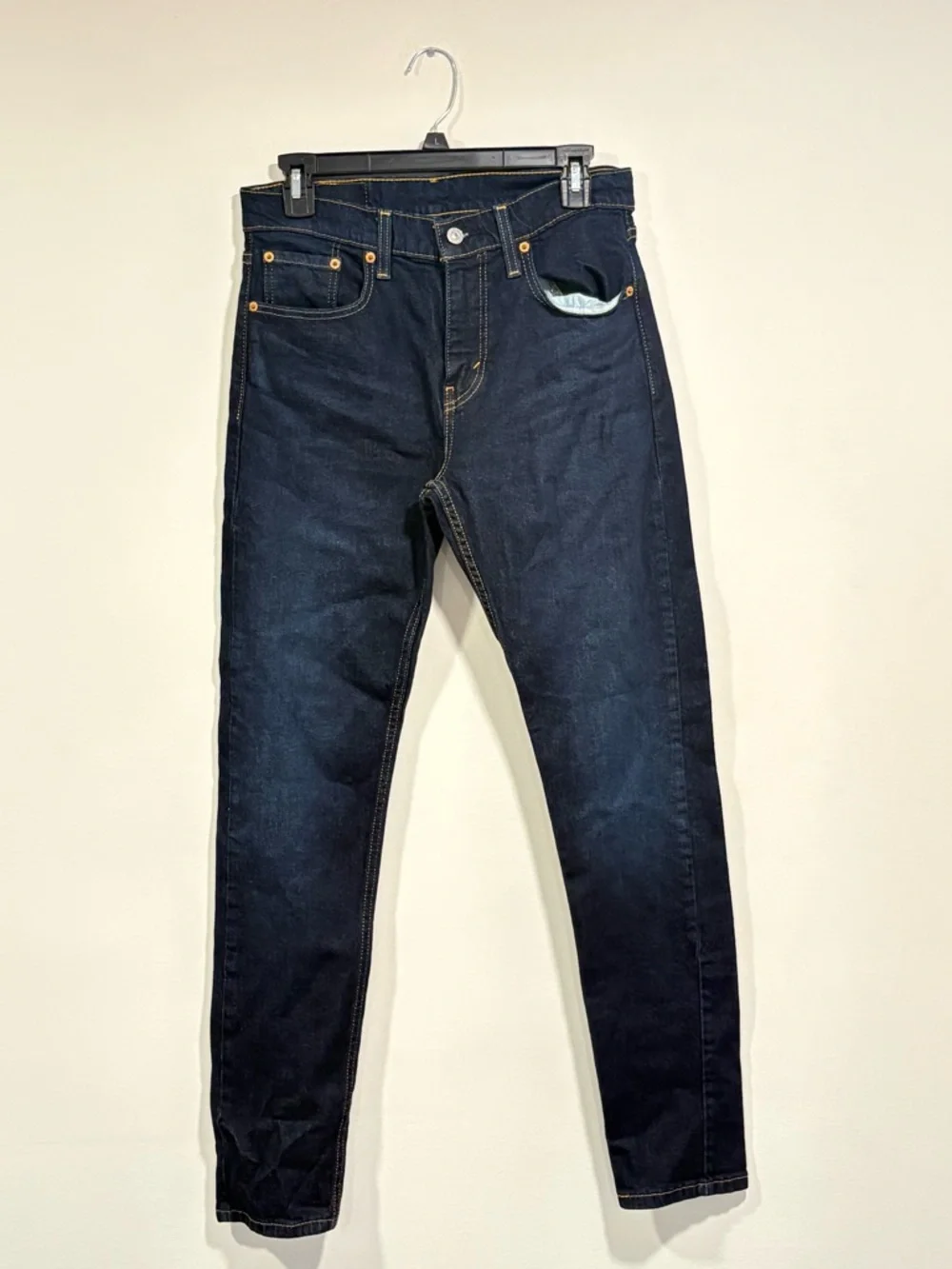 Levi's Men's Dark Blue Skinny Jeans